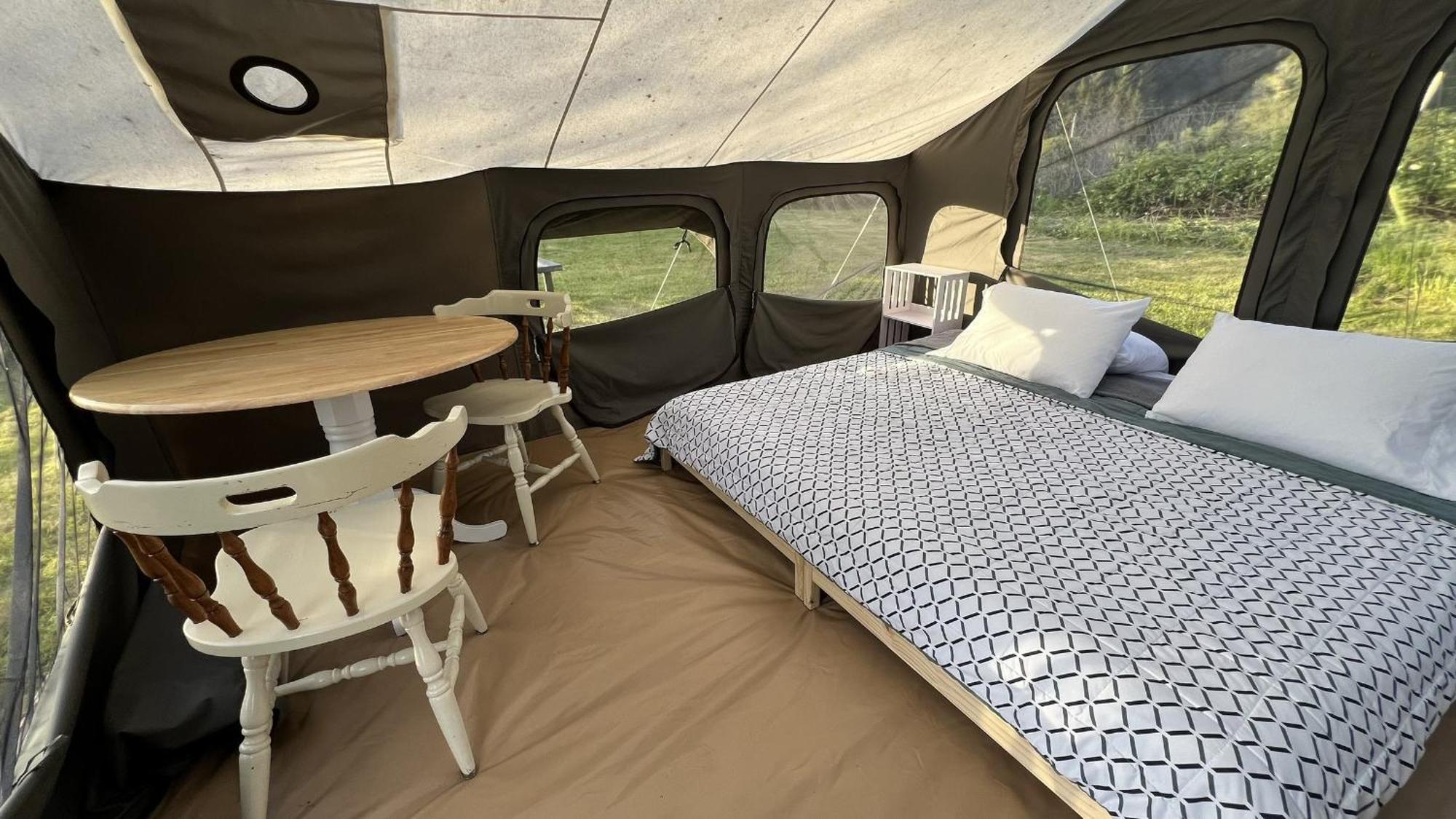 Glamping Tent On The River Klamath Exterior foto